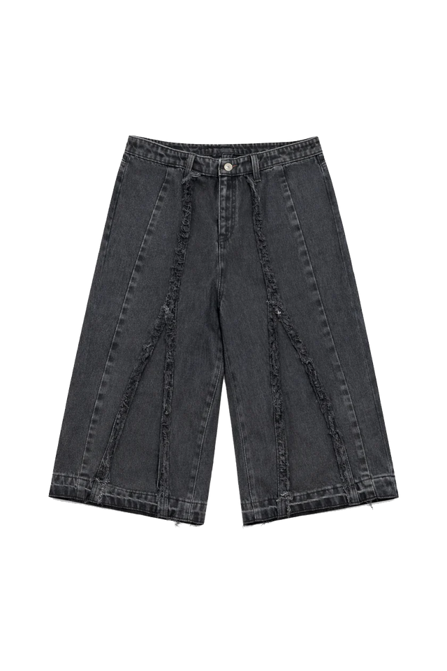 Void Stitched - Jorts (Black)