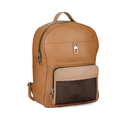 Streetwear leather backpack - tan - instinct first