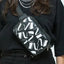 Belt Bag - Sling Bag - Black And White - Instinct First