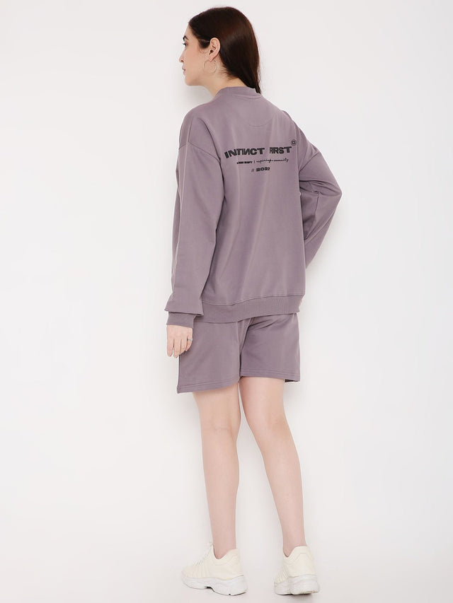 Sweatshirt - Seeker Purple - Instinct First