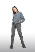 Sweatshirt - Steel Grey - Instinct First