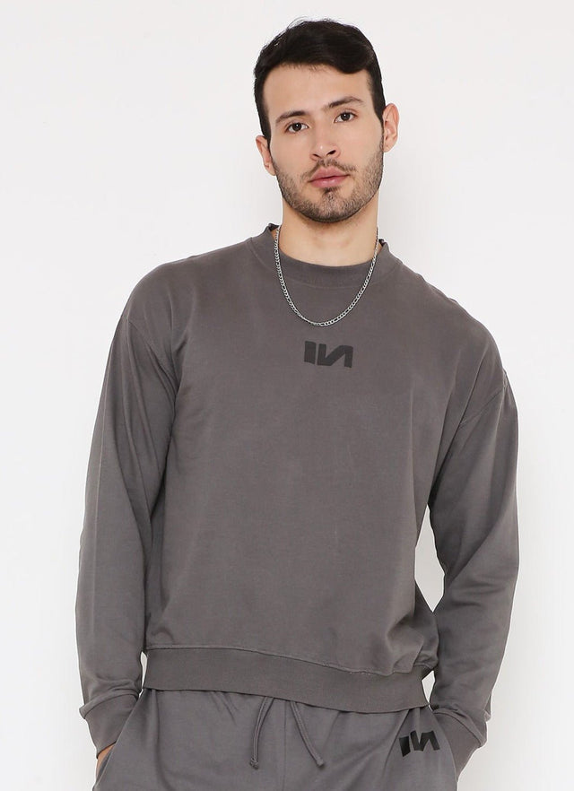 Sweatshirt - Steel Grey - Instinct First