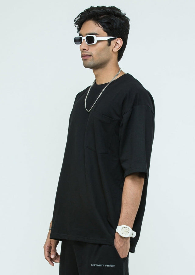 Black Oversized T-shirts 