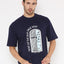 Oversized T-shirts - Blue Cage - Instinct First