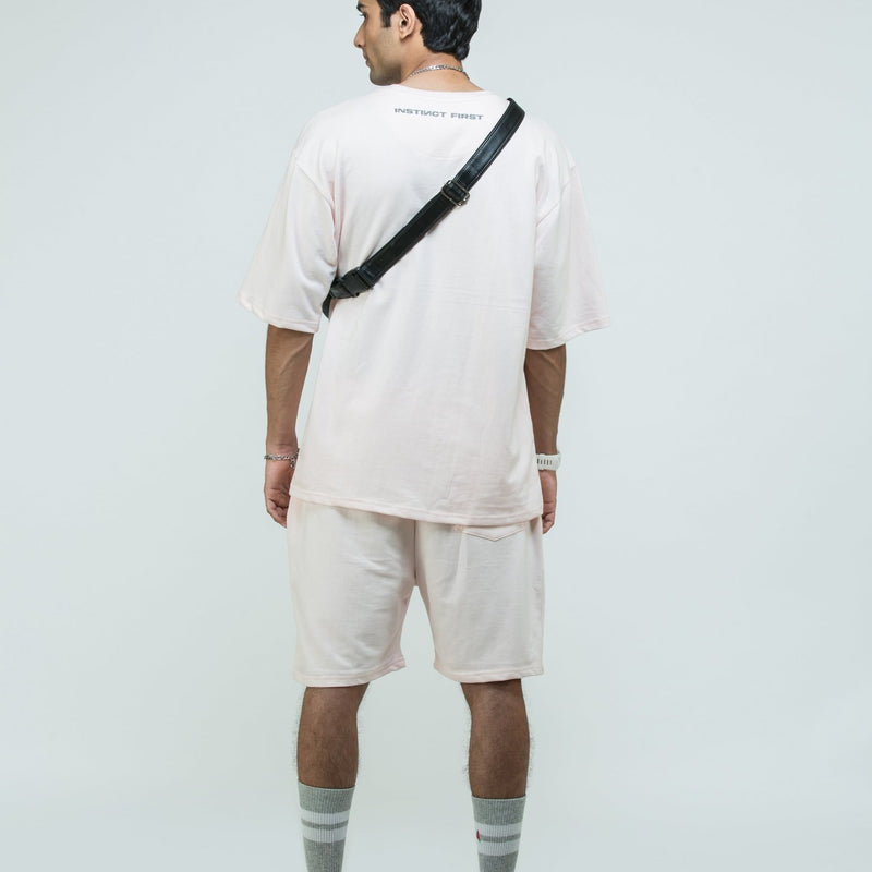 Euphoric Pink Oversized T-shirts