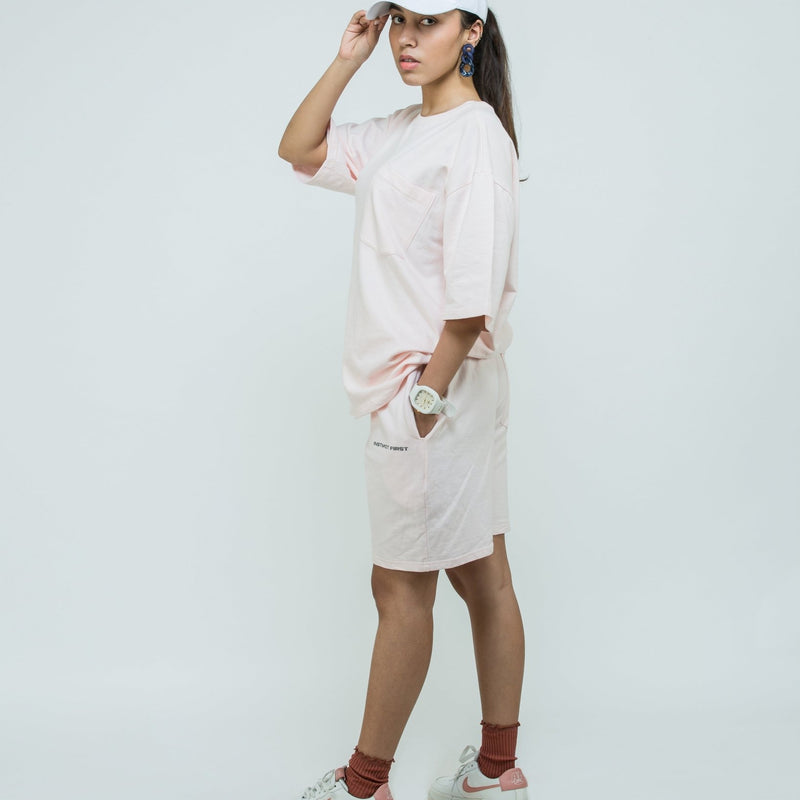 Euphoric Pink Oversized T-shirts