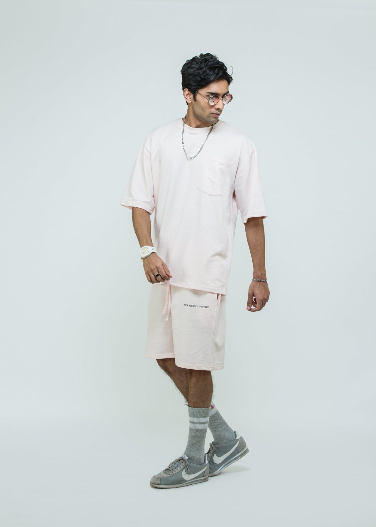 Euphoric Pink Oversized T-shirts