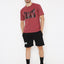 Oversized T-shirts - Onion Red Inverted Polaroid - Instinct First