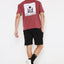 Oversized T-shirts - Onion Red Inverted Polaroid - Instinct First