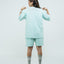 Oversized T-shirts - Pacific Aqua - Instinct First
