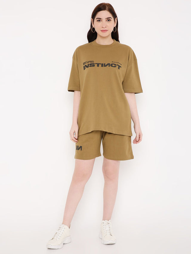  Pirate Brown Oversized T-shirts