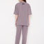 Purple Oversized T-shirts 