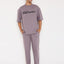 Purple Oversized T-shirts 