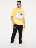 Yellow Oversized T-shirts  